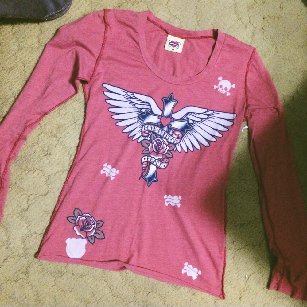Camp Cool skull top